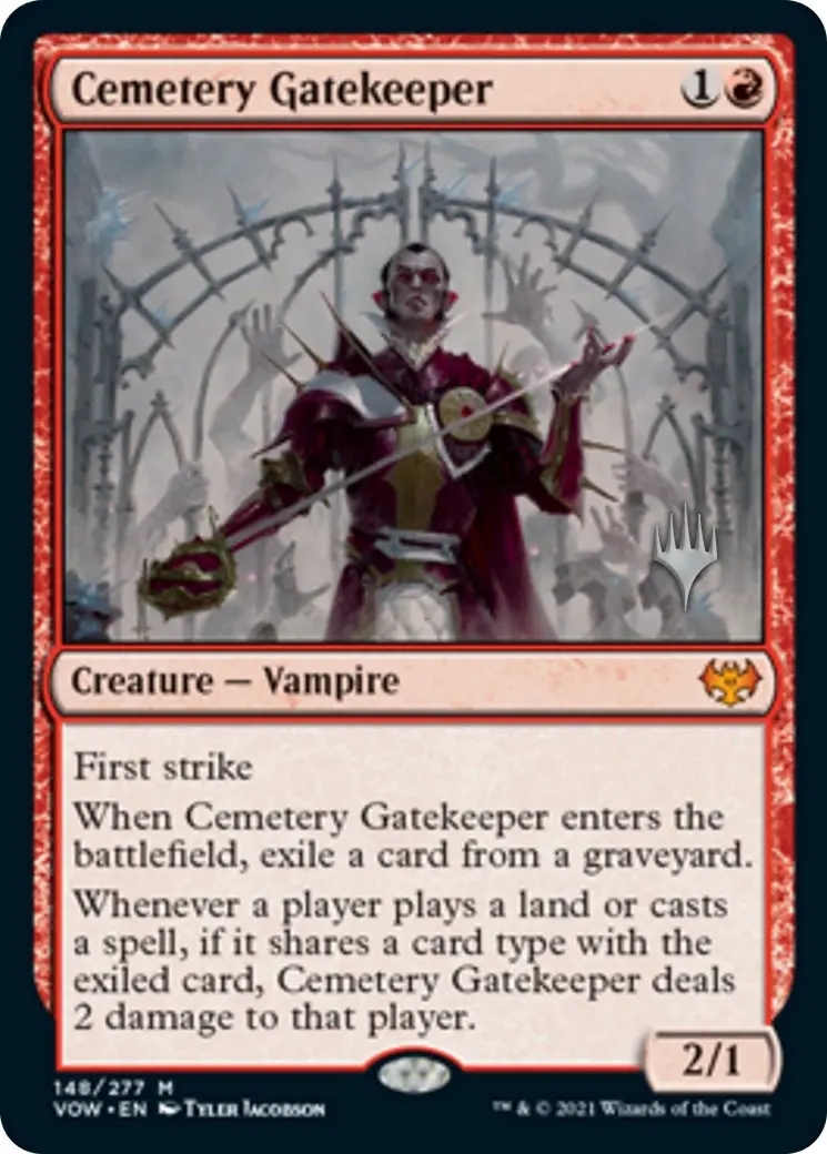 Cemetery Gatekeeper [Aetherdrift Promos] 1