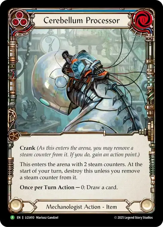 Cerebellum Processor [Lgs410] (Promo)  Cold Foil 1
