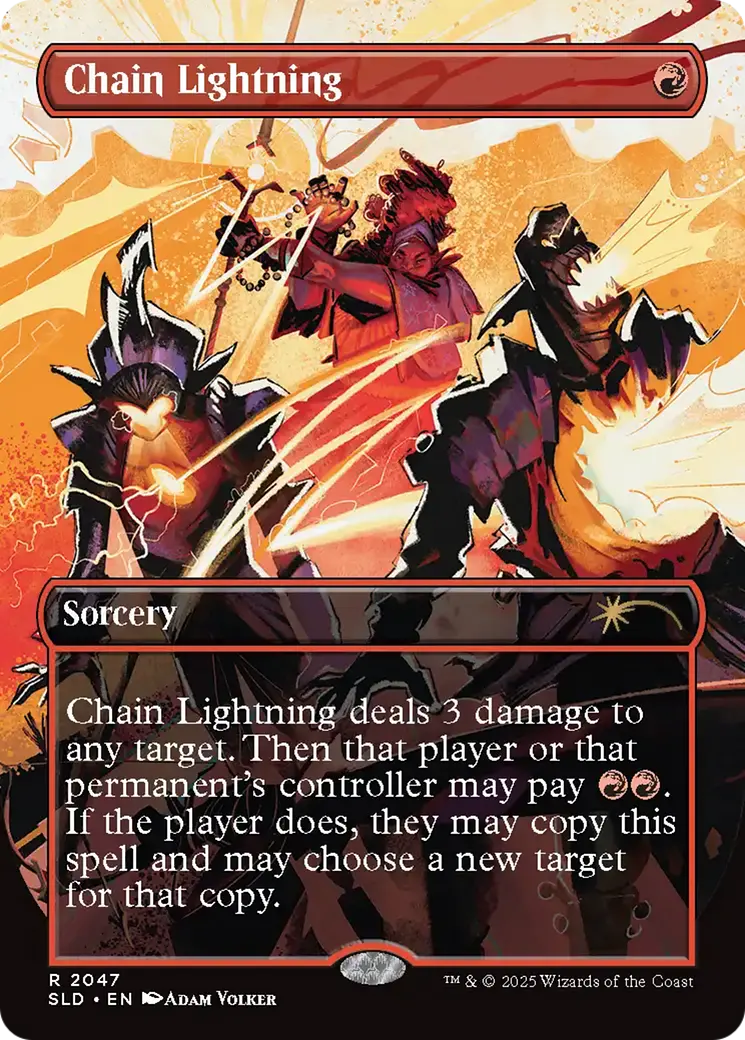 Chain Lightning (2047) (Rainbow Foil) [Secret Lair Drop Series] 1