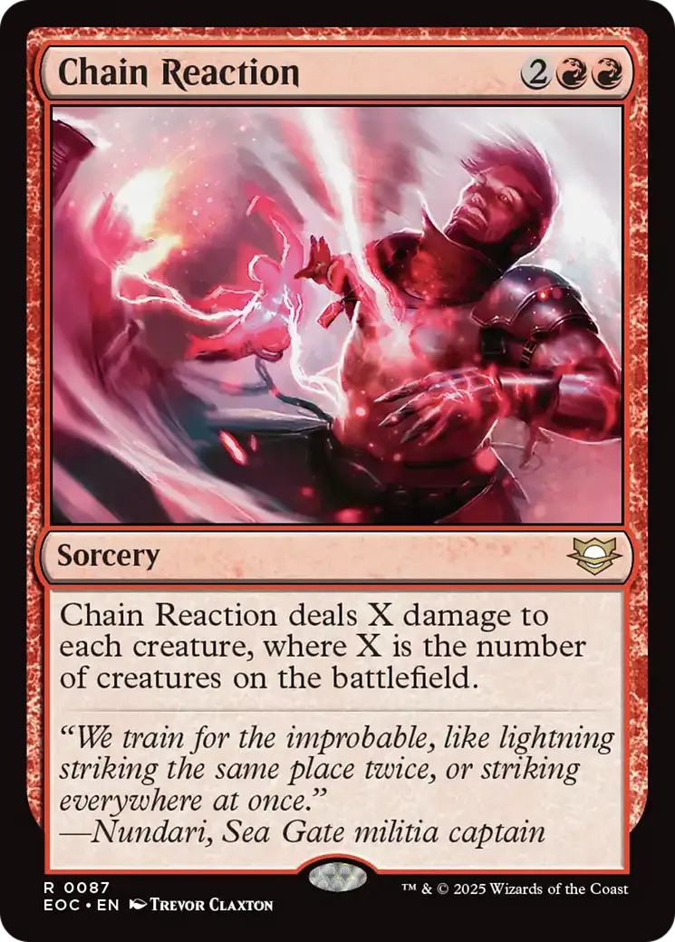 Chain Reaction [Edge Of Eternities Commander] 1