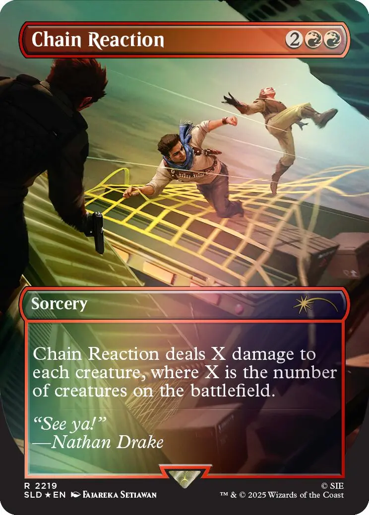 Chain Reaction (Rainbow Foil) [Secret Lair Drop Series] 1