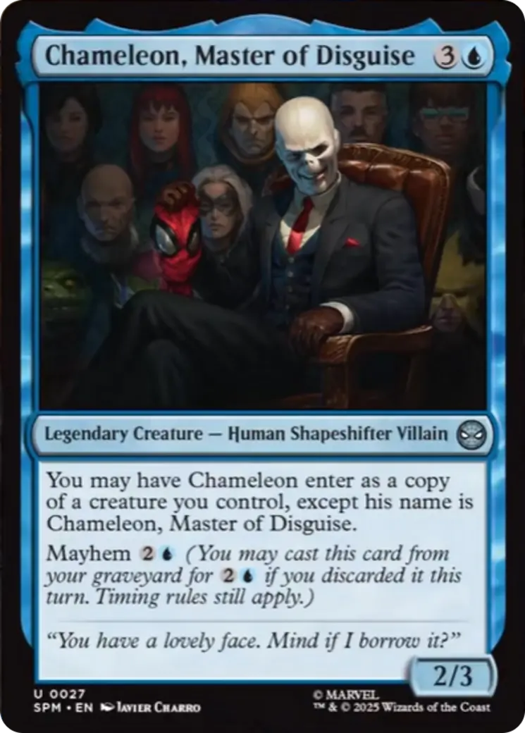 Chameleon, Master Of Disguise [Marvel's Spider-Man] 1