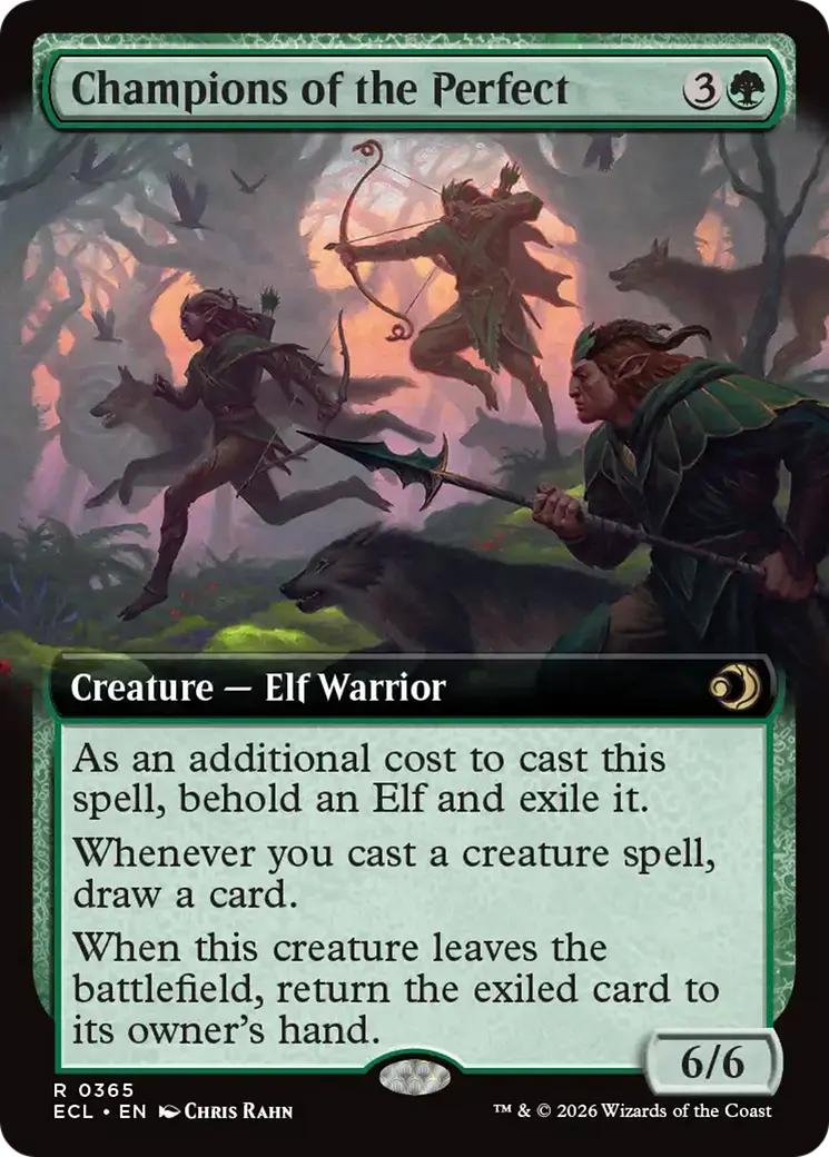 Champions Of The Perfect (Extended Art) [Lorwyn Eclipsed] 1