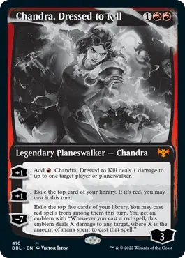 Chandra, Dressed To Kill [Innistrad: Double Feature] 1