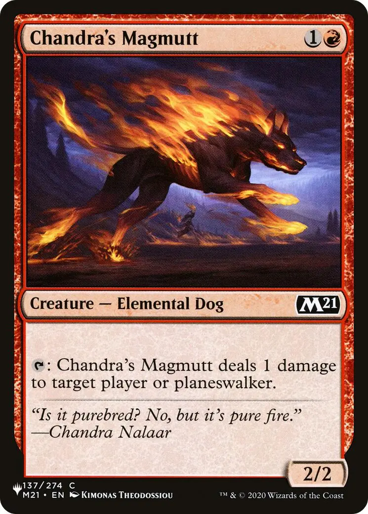 Chandra's Magmutt [The List] 1