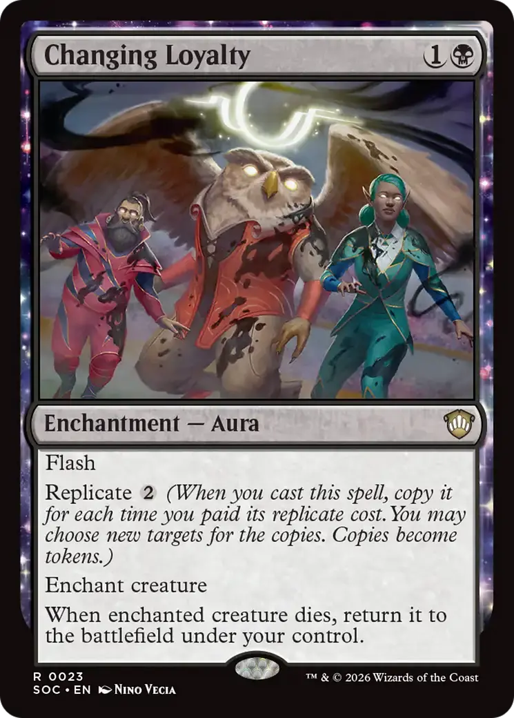 Changing Loyalty [Secrets Of Strixhaven Commander] 1