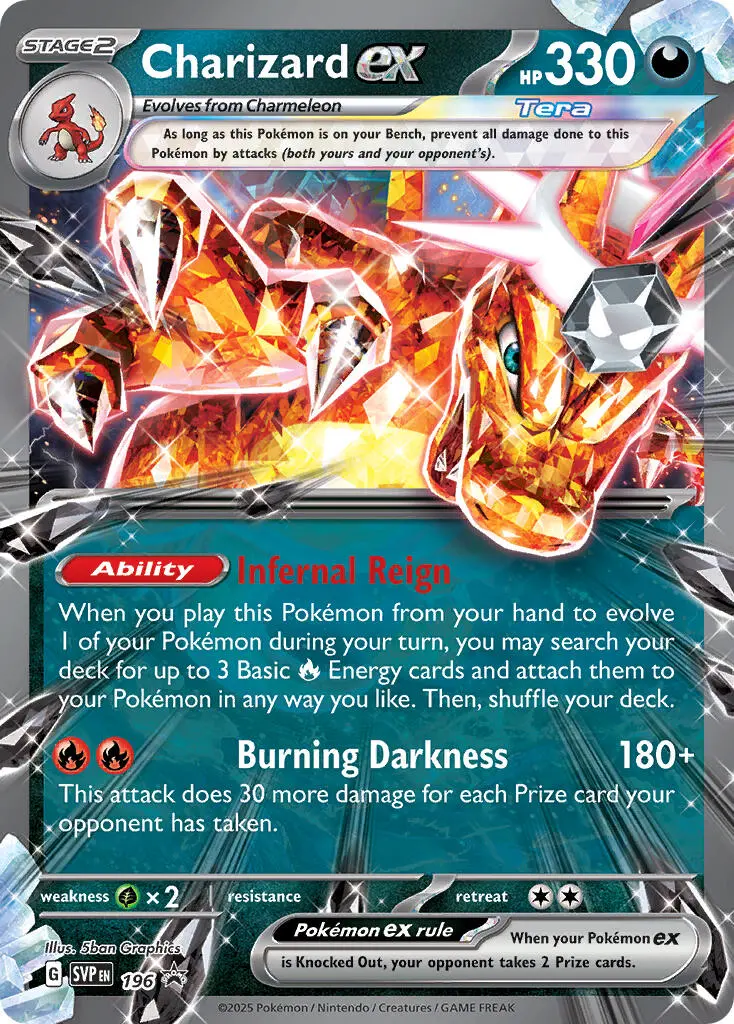 Charizard Ex (196) [Scarlet & Violet: Black Star Promos] 1