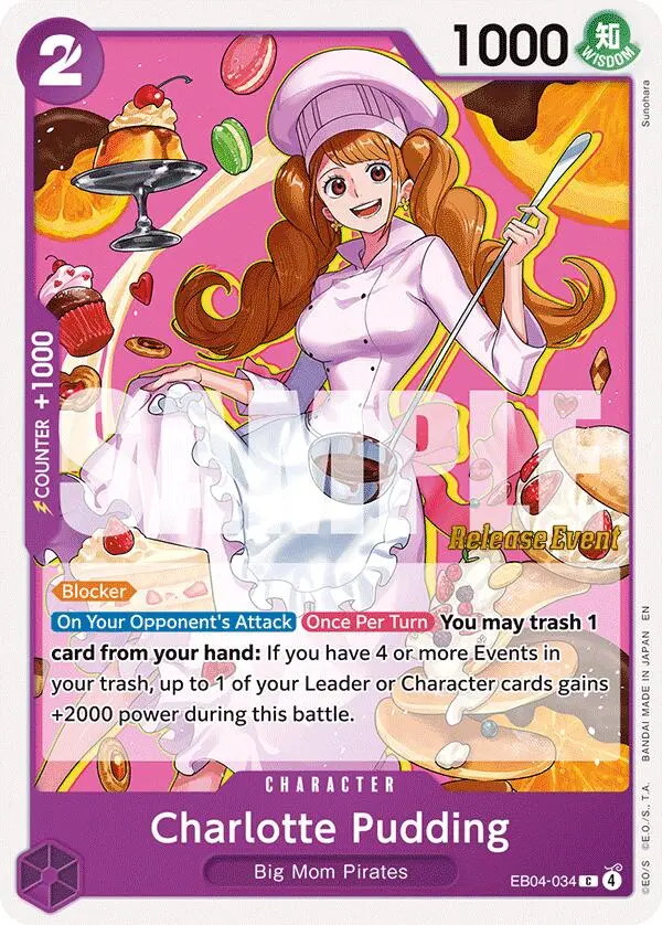Charlotte Pudding [The Azure Sea's Seven Release Event Cards] 1