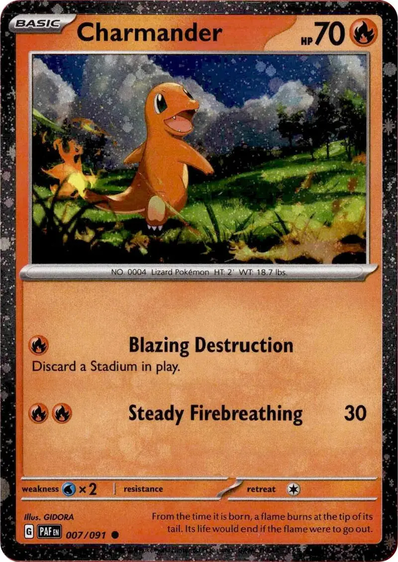 Charmander (007/091) (Cosmos Holo) [Miscellaneous Cards] 1