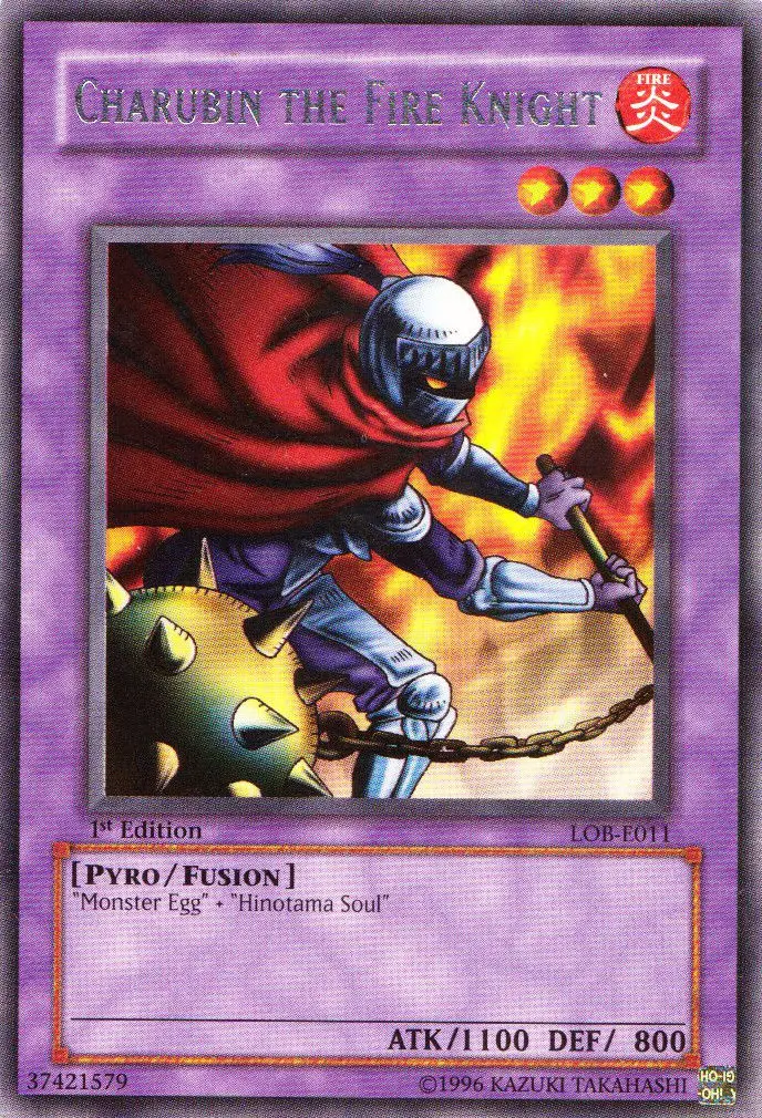 Charubin The Fire Knight [Lob-E011] Rare 1