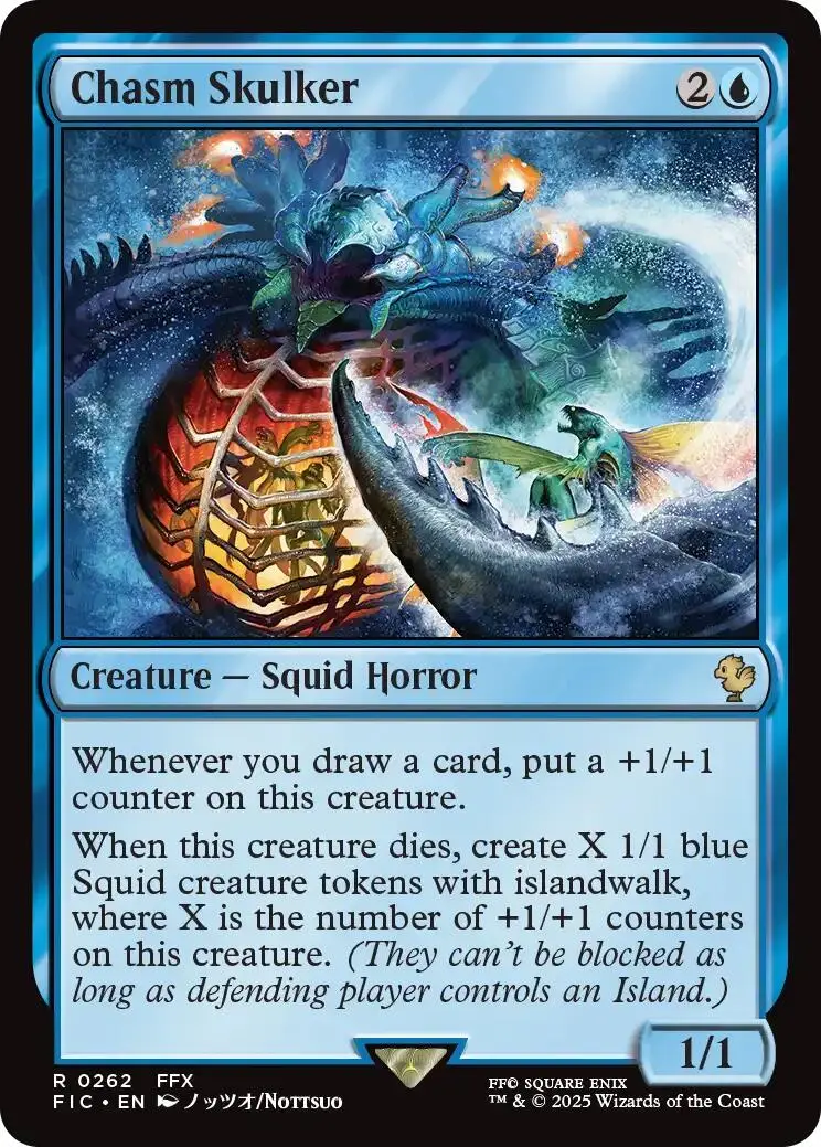 Chasm Skulker (Surge Foil) [Final Fantasy Commander] 1