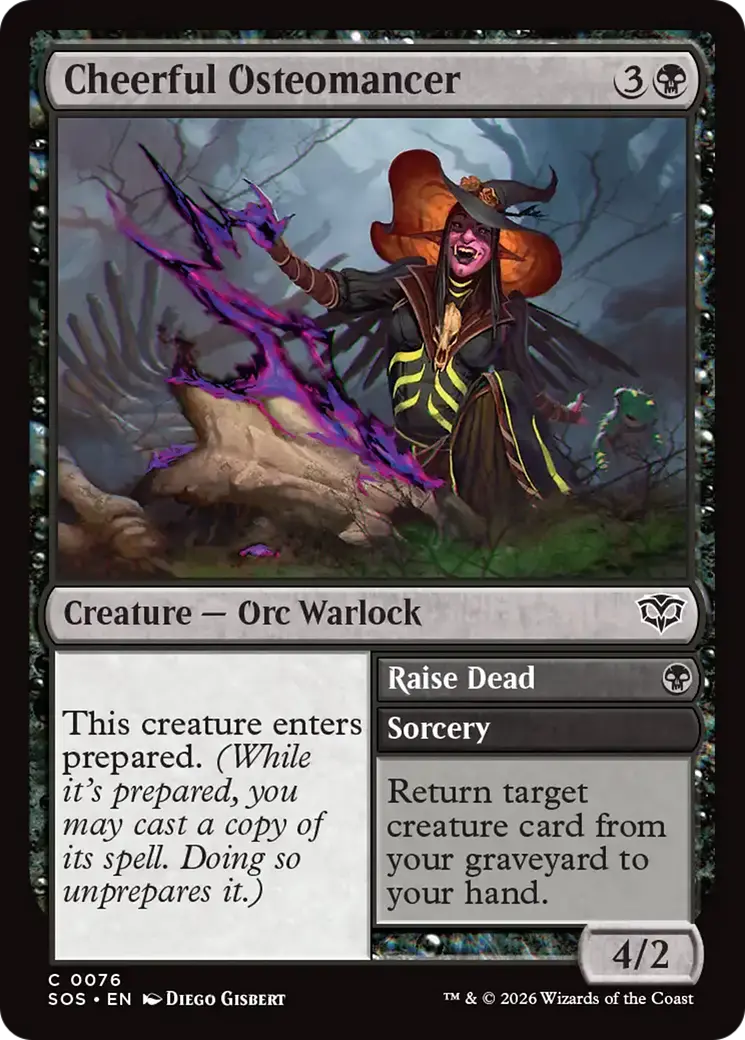 Cheerful Osteomancer [Secrets Of Strixhaven] 1
