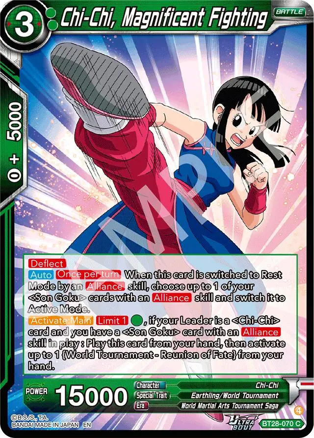 Chi-Chi, Magnificent Fighting (Bt28-070) [Prismatic Clash] 1