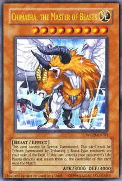 Chimaera, The Master Of Beasts [Wcps-En701] Ultra Rare 1