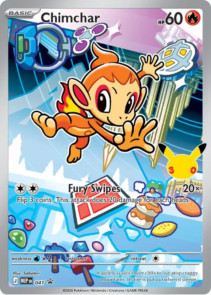 Chimchar (041) [Mega Evolution Promo] 1