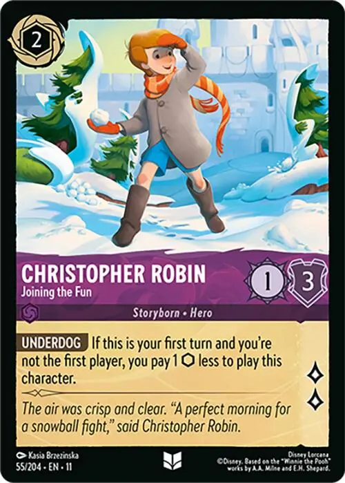 Christopher Robin - Joining The Fun (55/204) [Winterspell] 1