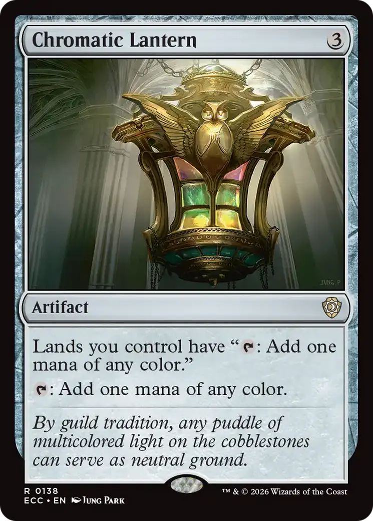 Chromatic Lantern [Lorwyn Eclipsed Commander] 1