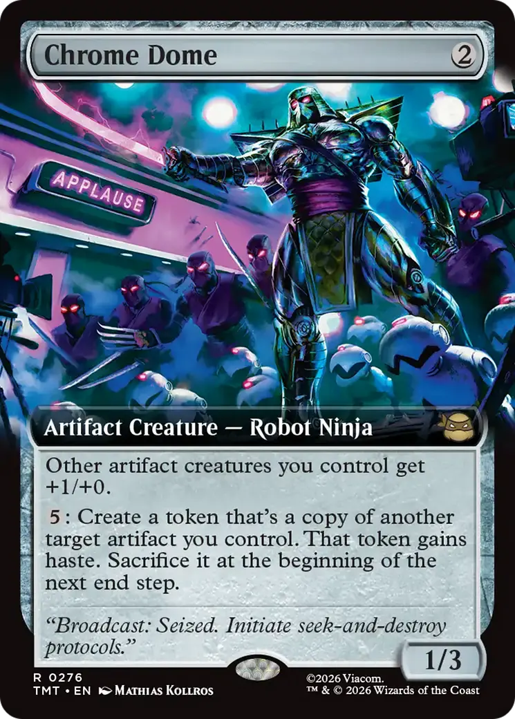 Chrome Dome (Extended Art) [Teenage Mutant Ninja Turtles] 1