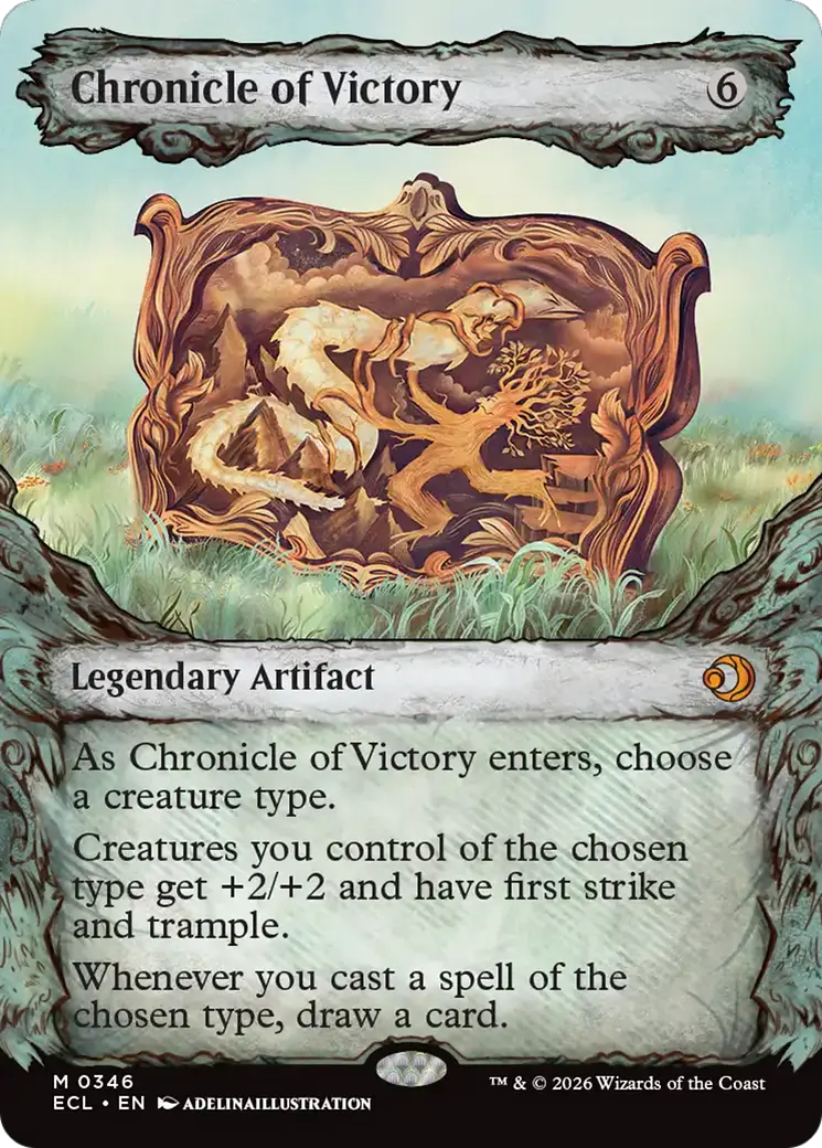 Chronicle Of Victory (Showcase) [Lorwyn Eclipsed] 1