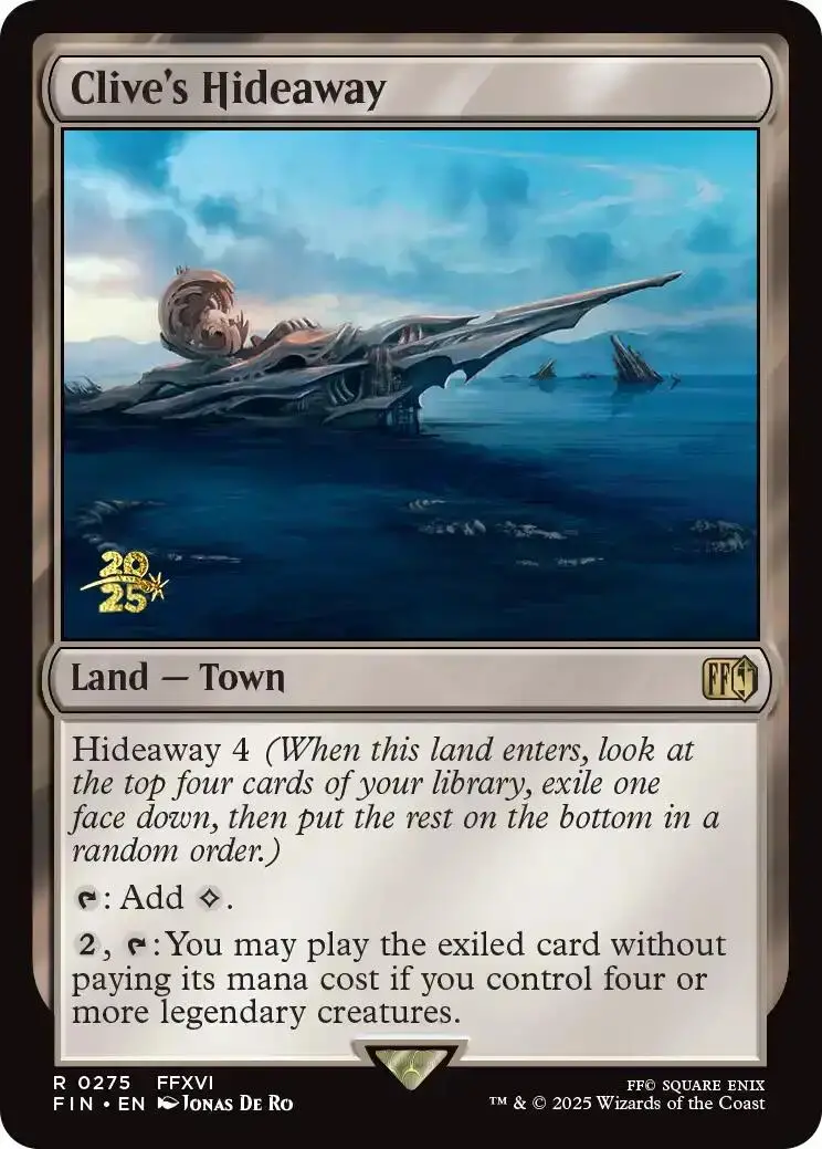 Clive's Hideaway [Final Fantasy Prerelease Promo] 1