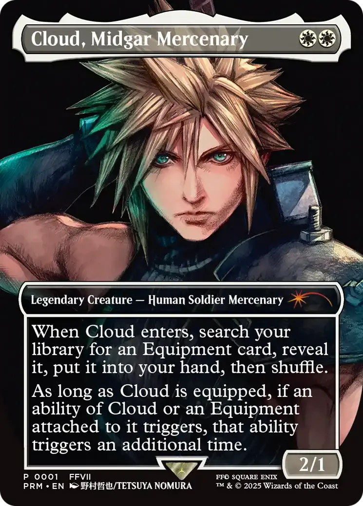 Cloud, Midgar Mercenary [Pro Tour Promos] 1