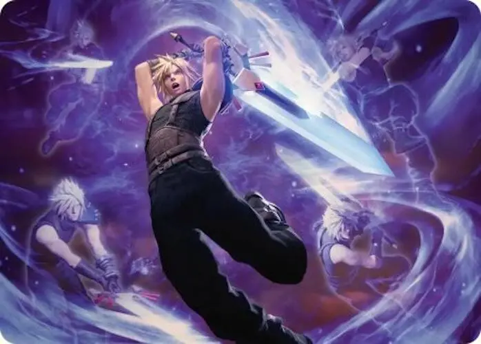 Cloud's Limit Break Art Card [Final Fantasy Art Series] 1