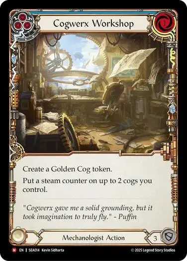 Cogwerx Workshop [Sea014] (High Seas)  Rainbow Foil 1