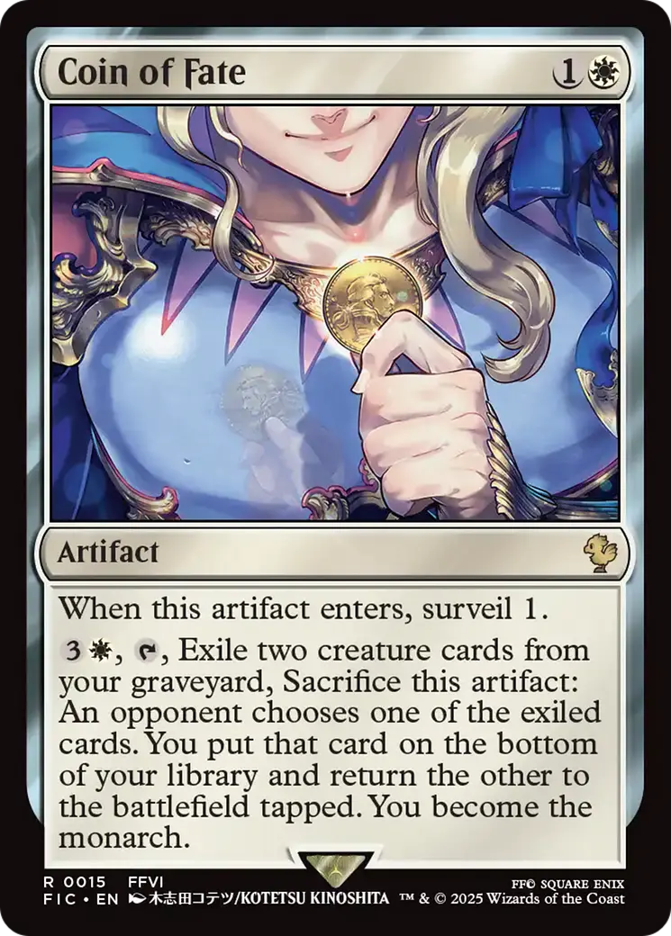 Coin Of Fate [Final Fantasy Commander] 1