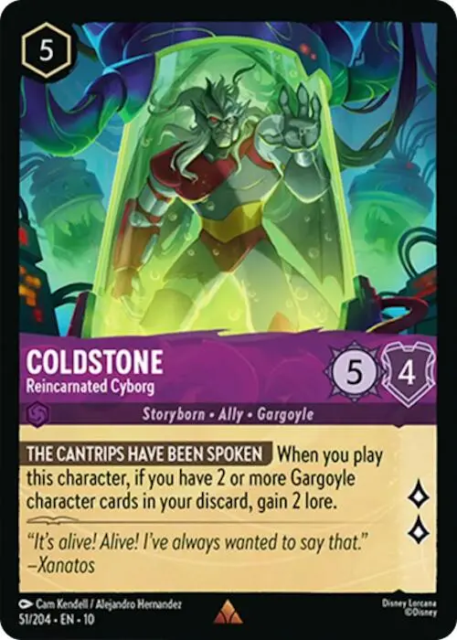 Coldstone - Reincarnated Cyborg (51/204) [Whispers In The Well] 1