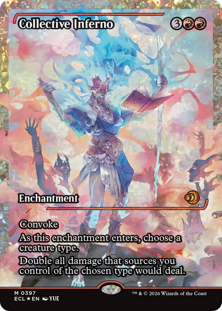 Collective Inferno (Showcase) (Fracture Foil) [Lorwyn Eclipsed] 1