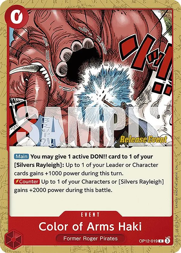 Color Of Arms Haki [Legacy Of The Master Release Event Cards] 1