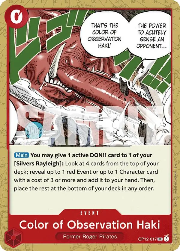 Color Of Observation Haki [Legacy Of The Master] 1
