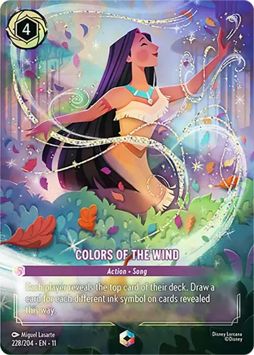 Colors Of The Wind (Enchanted) (228/204) [Winterspell] 1