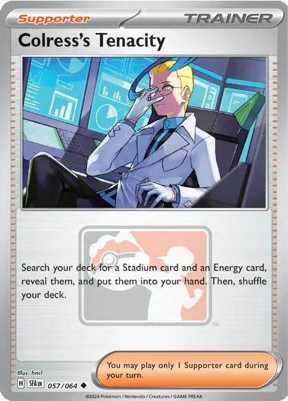 Colress's Tenacity (057/064) [League & Championship Cards] 1