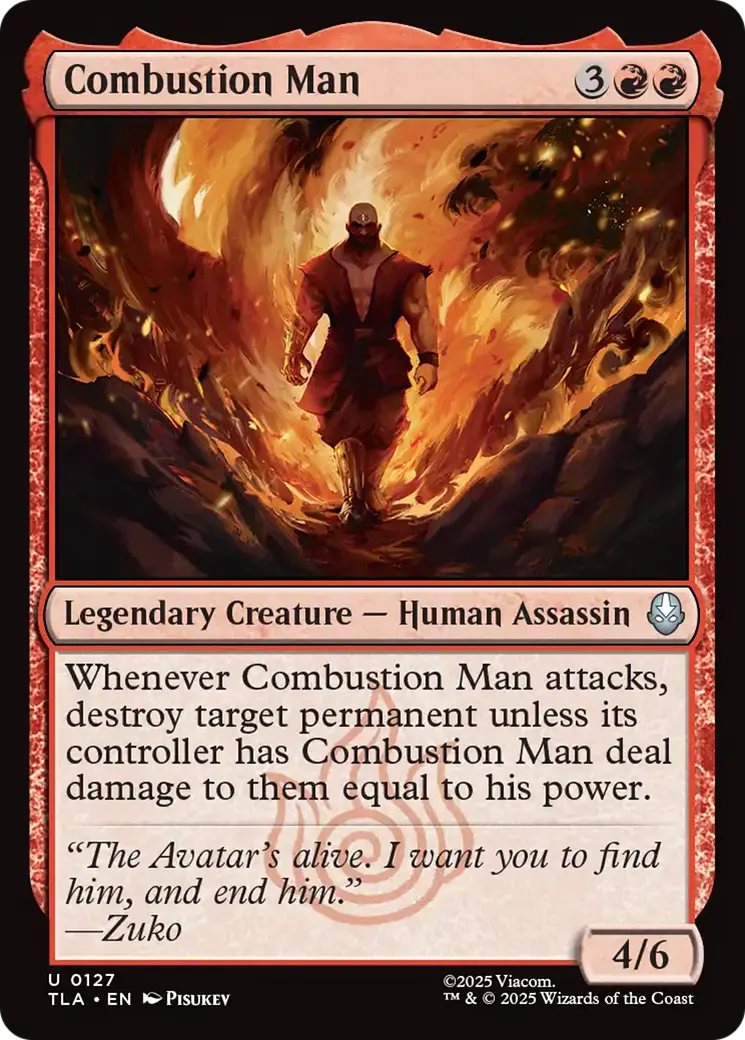 Combustion Man [Avatar: The Last Airbender] 1