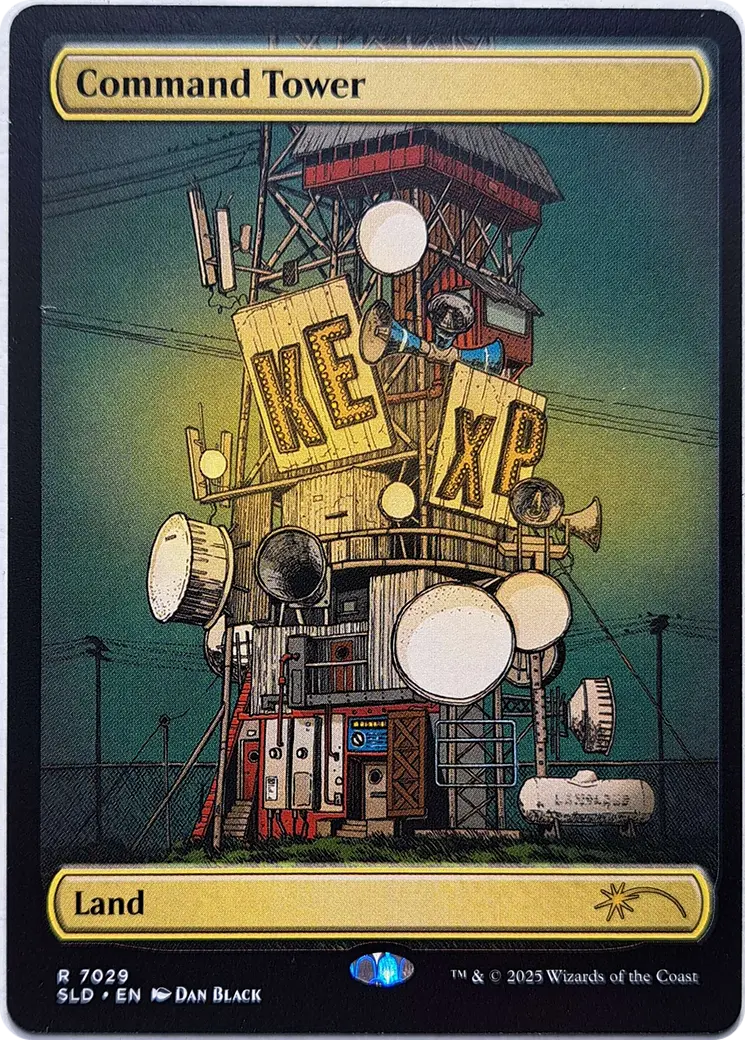 Command Tower (7029) (Rainbow Foil) [Secret Lair Drop Series] 1