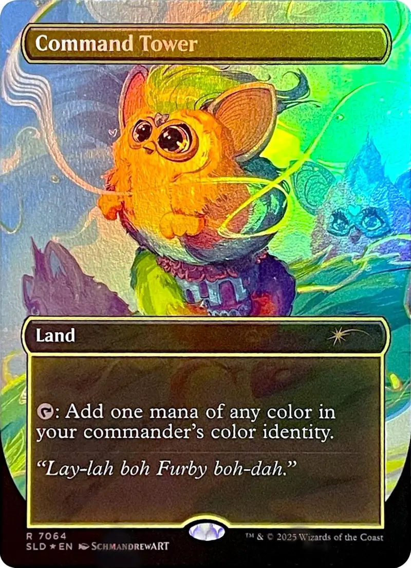 Command Tower (7064) (Rainbow Foil) [Secret Lair Drop Series] 1