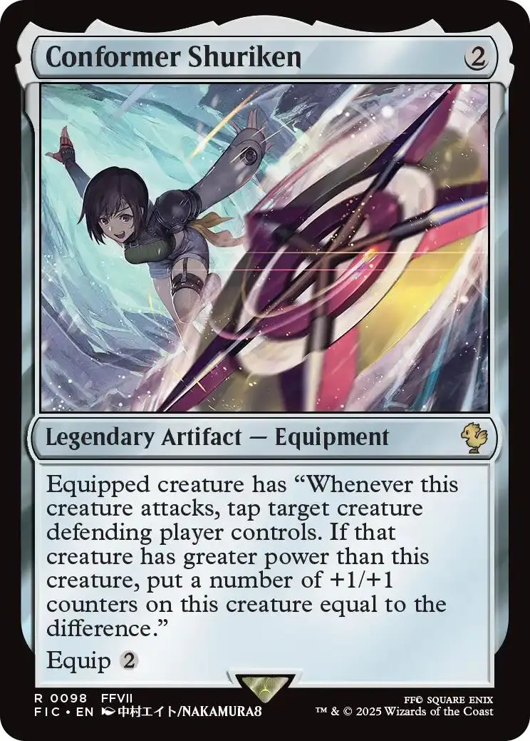 Conformer Shuriken (Surge Foil) [Final Fantasy Commander] 1
