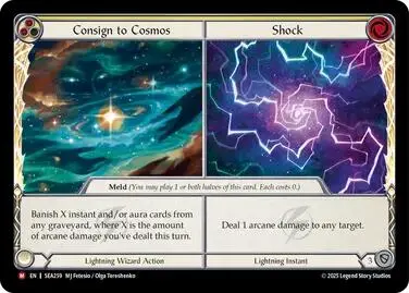 Consign To Cosmos // Shock [Sea259] (High Seas)  Rainbow Foil 1