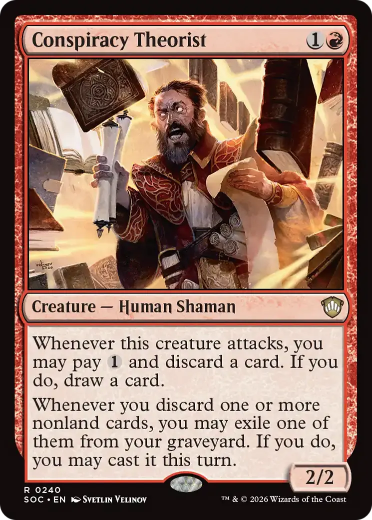 Conspiracy Theorist [Secrets Of Strixhaven Commander] 1
