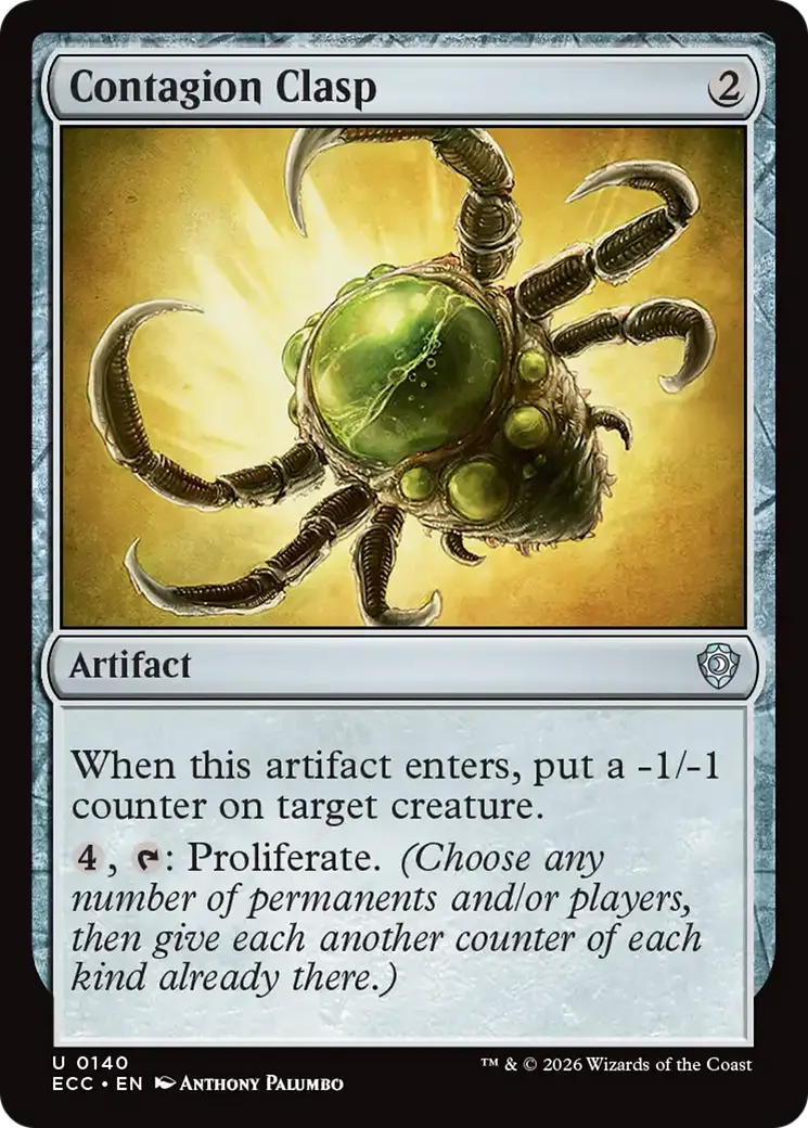 Contagion Clasp [Lorwyn Eclipsed Commander] 1