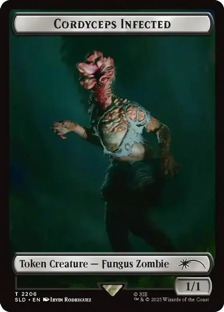 Cordyceps Infected Token (2206) [Secret Lair Drop Series] 1