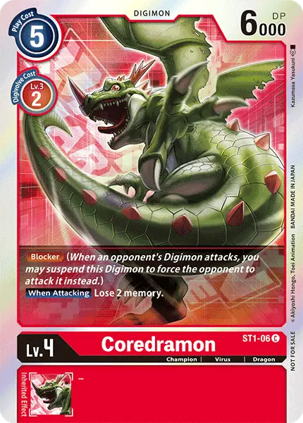 Coredramon [St1-06] (Event Pack) [Starter Deck: Gaia Red Promos] 1