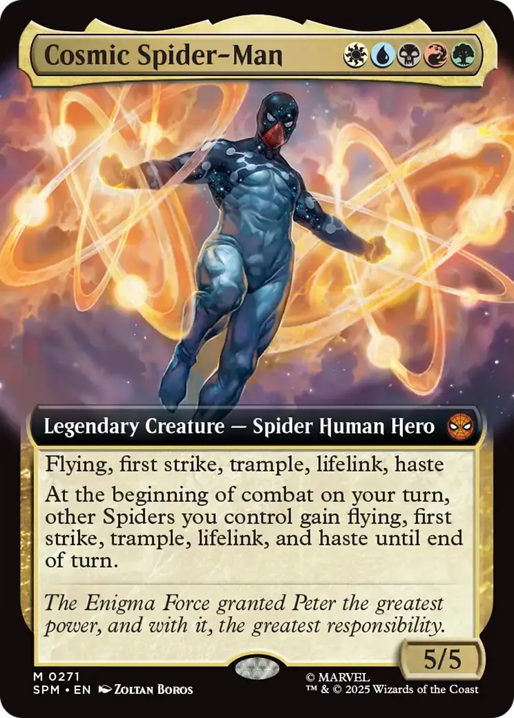 Cosmic Spider-Man (Extended Art) [Marvel's Spider-Man] 1