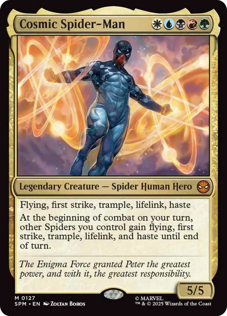 Cosmic Spider-Man [Marvel's Spider-Man] 1