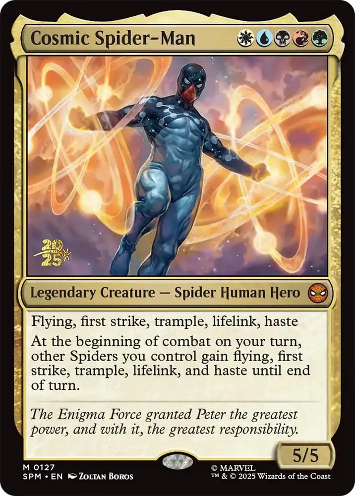 Cosmic Spider-Man [Marvel's Spider-Man Prerelease Promos] 1