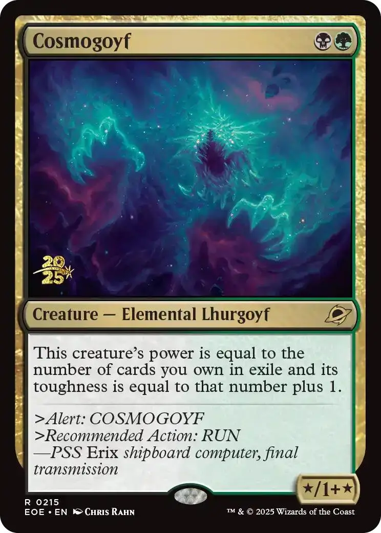 Cosmogoyf [Edge Of Eternities Prerelease Promos] 1