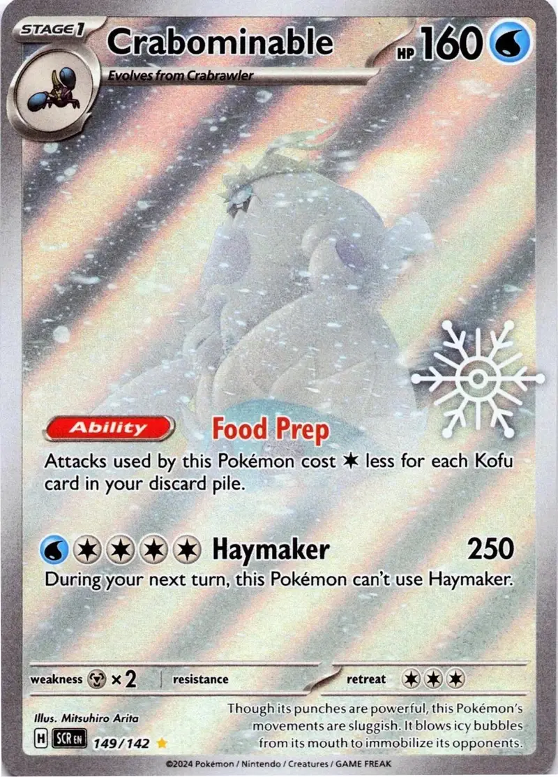 Crabominable (149/142) (Holiday Calendar) [Miscellaneous Cards] 1
