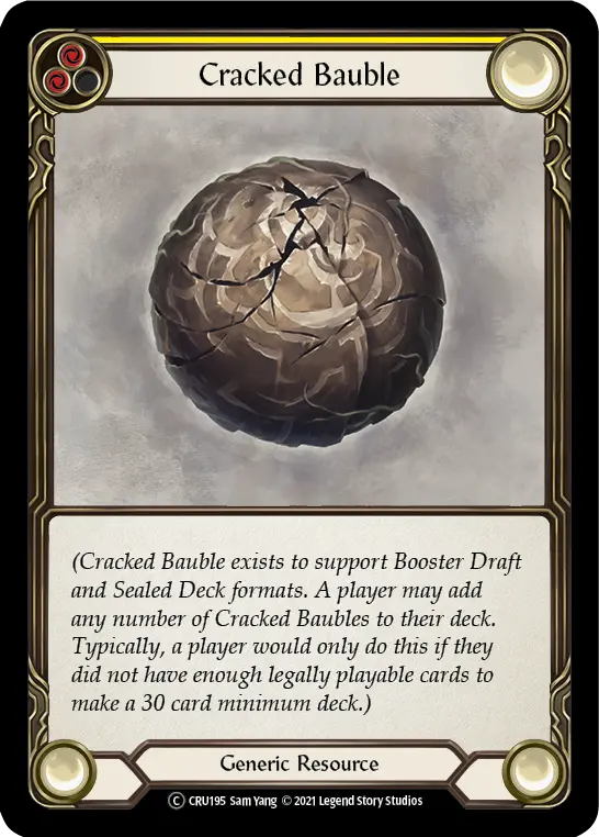Cracked Bauble (Rainbow Foil) [Cru195-Rf] Unlimited Rainbow Foil 1