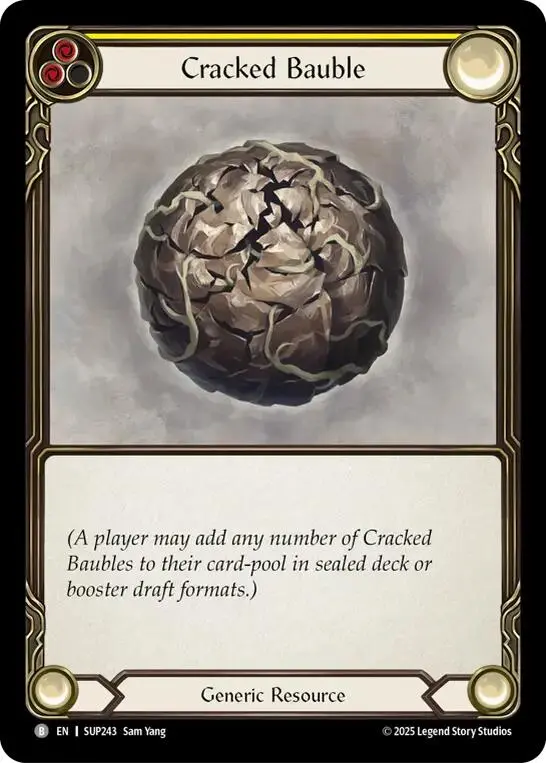 Cracked Bauble [Sup243] (Super Slam) 1